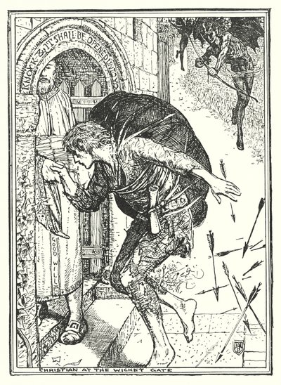 Ilustracja do książki "The Pilgrim