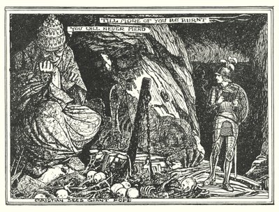 Ilustracja do książki "The Pilgrim