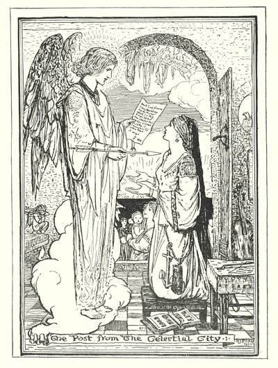 Ilustracja do książki "The Pilgrim
