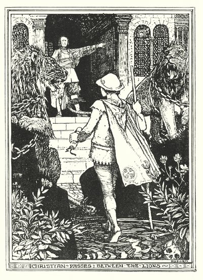Ilustracja do książki "The Pilgrim