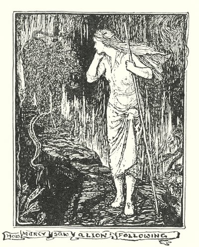 Ilustracja do książki "The Pilgrim