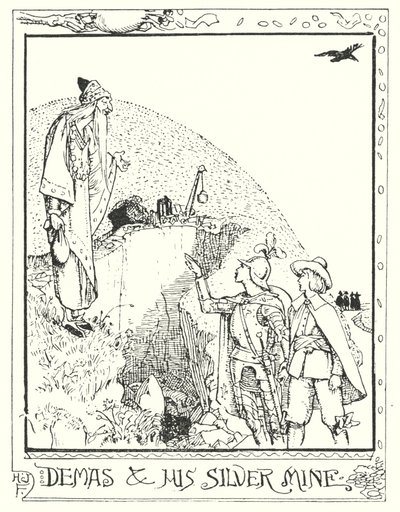 Ilustracja do książki "The Pilgrim