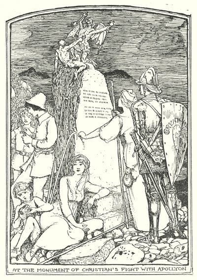 Ilustracja do książki "The Pilgrim