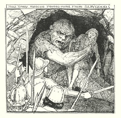Ilustracja do książki "The Pilgrim