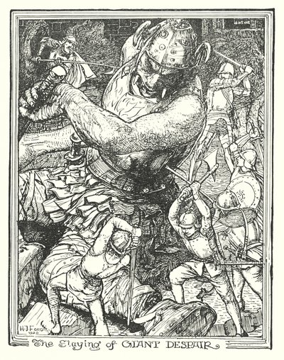 Ilustracja do książki "The Pilgrim