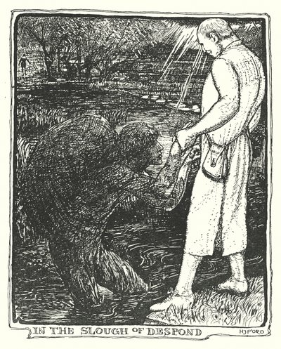 Ilustracja do książki "The Pilgrim