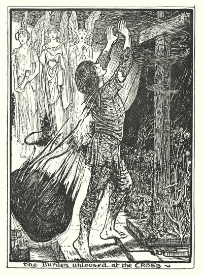 Ilustracja do książki "The Pilgrim