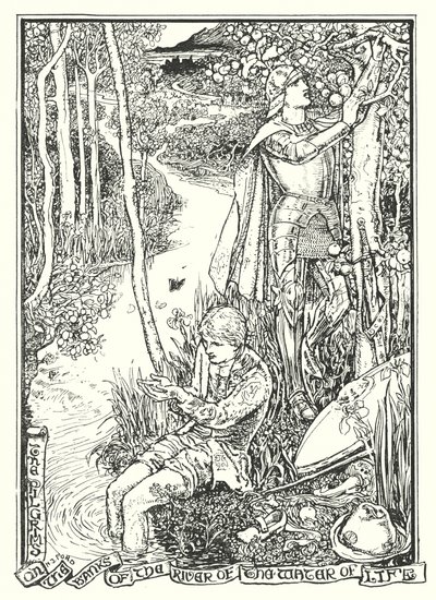 Ilustracja do książki "The Pilgrim