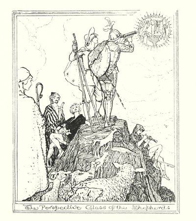 Ilustracja do książki "The Pilgrim
