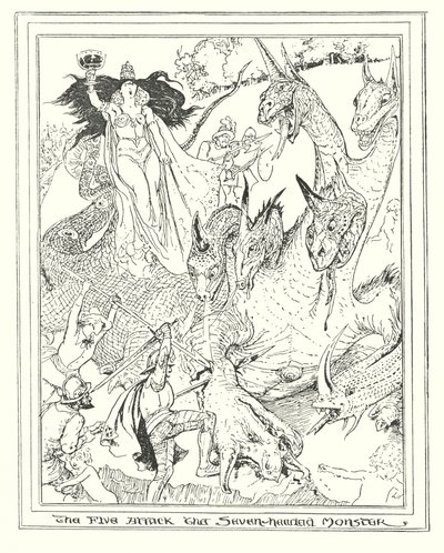 Ilustracja do książki "The Pilgrim