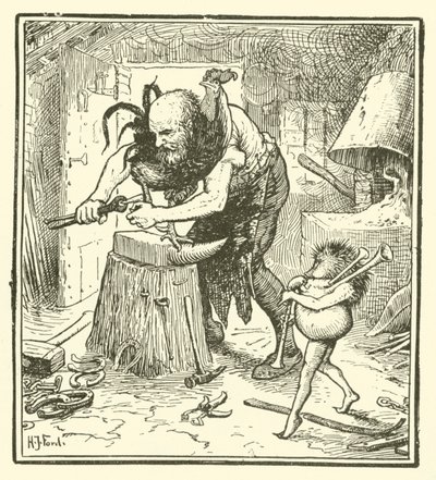 Jack mój Jeż (Grawerowanie) autorstwa Henry Justice Ford