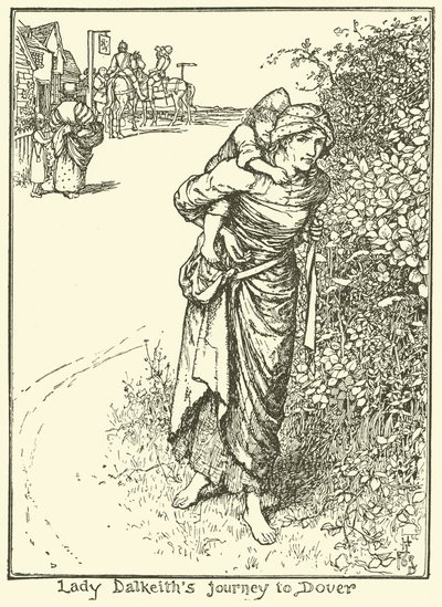 Podróż Lady Dalkeith do Dover autorstwa Henry Justice Ford