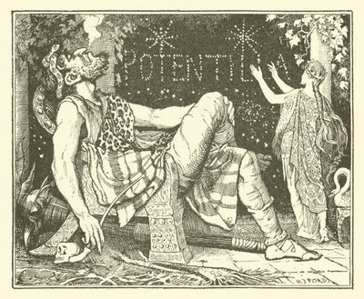 Książę Narcyz i Księżniczka Potentilla (grafika) autorstwa Henry Justice Ford