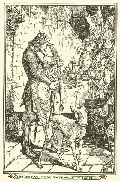 Richards ostatnie pożegnanie z Isabel autorstwa Henry Justice Ford