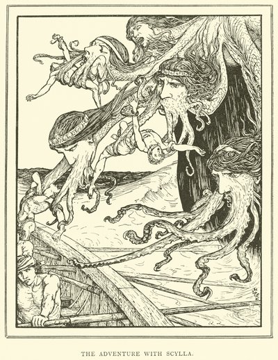 Przygoda ze Scylla autorstwa Henry Justice Ford