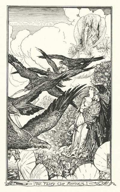 Wróżka przybywa (grawerunek) autorstwa Henry Justice Ford