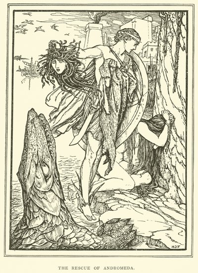 Ocalenie Andromedy autorstwa Henry Justice Ford