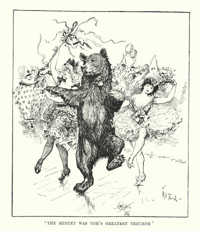 "Menuet był największym triumfem Toma" (rycina) autorstwa Henry Justice Ford