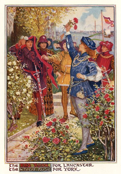 Wojny Róż autorstwa Henry Justice Ford