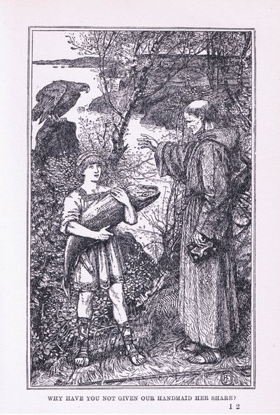 Dlaczego nie dałeś naszej służebnicy jej udziału?, 1912 autorstwa Henry Justice Ford