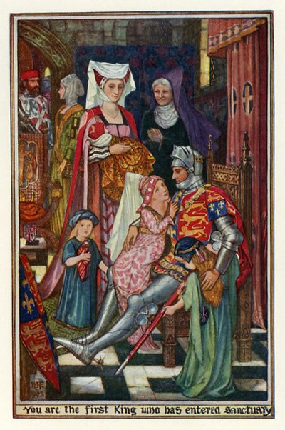 Jesteś pierwszym królem, który wszedł do sanktuarium autorstwa Henry Justice Ford