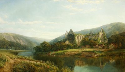 Opactwo Tintern, 1861 autorstwa Henry Jutsum