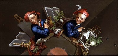 Anamorficzny Vanitas autorstwa Henry Kettle