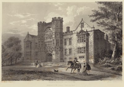 Brereton Hall, Cheshire autorstwa Henry Lark Pratt