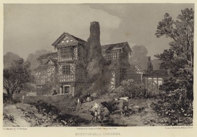 Moreton Hall, Cheshire autorstwa Henry Lark Pratt