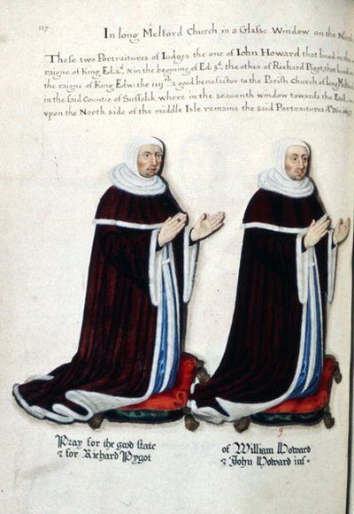 Portrety Richarda Pygota i Williama Howarda autorstwa Henry Lilly