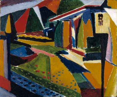 Pejzaż abstrakcyjny, 1915-1916. autorstwa Henry Lyman Saÿen