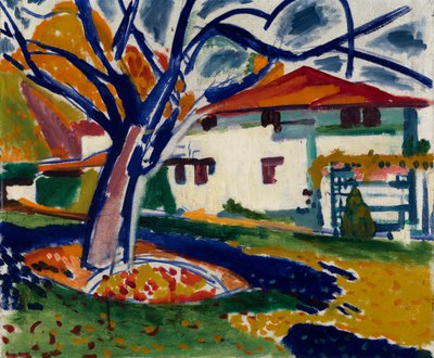 Niebieskie Drzewa, 1915-1916. autorstwa Henry Lyman Saÿen
