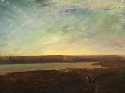 Melun, świt autorstwa Henry Mark Anthony