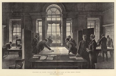 Strategia na papierze, gra w grę wojenną w Horse Guards autorstwa Henry Marriott Paget