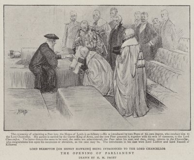 Otwarcie Parlamentu autorstwa Henry Marriott Paget
