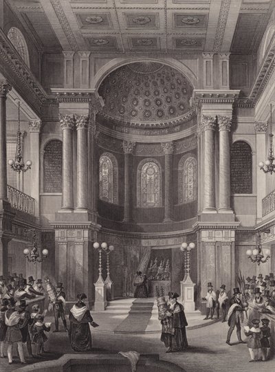 Obchody Święta Namiotów, Synagoga Żydowska, Wielka St Helen