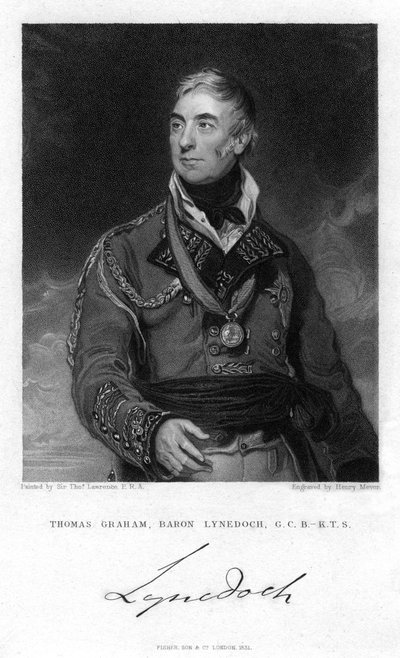 Thomas Graham, 1. baron Lynedoch, szkocki polityk i żołnierz, 1831 autorstwa Henry Meyer