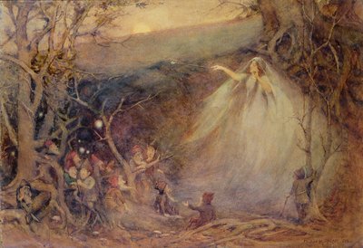 Królowa Mab z wiersza Shelleys autorstwa Henry Meynell Rheam