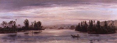 Nad Sekwaną w pobliżu Les Andelys autorstwa Henry Moore