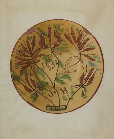 Talerz autorstwa Henry Moran