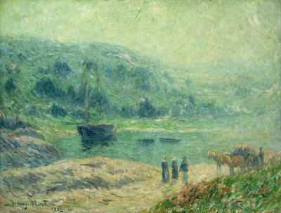 Zatoka w Bretanii; Zatoczka w Bretanii, 1903 autorstwa Henry Moret