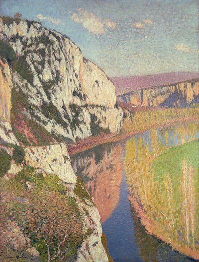 Krajobraz w Douellens, 1897 autorstwa Henry Moret