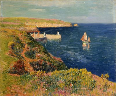 Port-Eudy, Ile-de-Groix, autorstwa Henry Moret