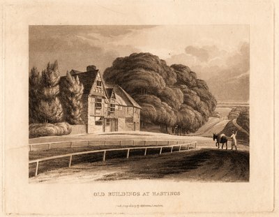 Stare budynki w Hastings autorstwa Henry Morton