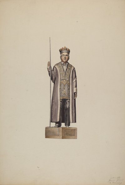 Pamiątkowa figurka autorstwa Henry Murphy