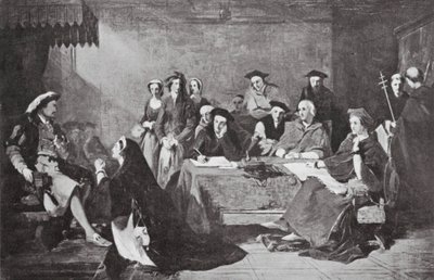 Proces Catherine Howard autorstwa Henry Nelson (after) O