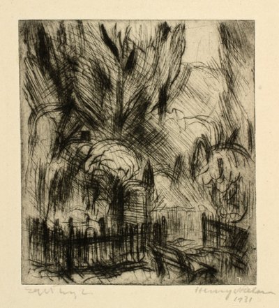 Cmentarz autorstwa Henry Nielsen