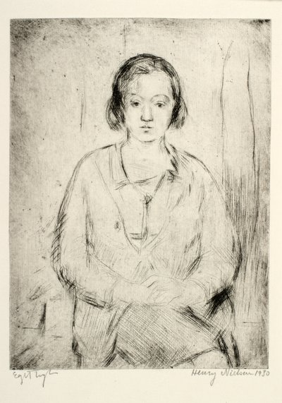 Siostra artysty autorstwa Henry Nielsen