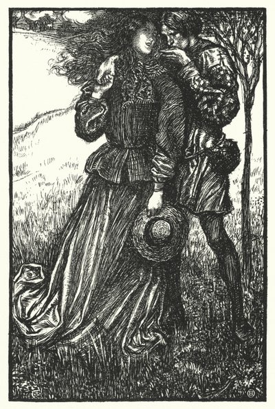 Wiersz Matthew Arnolda: Pocieszenie (grafika) autorstwa Henry Ospovat