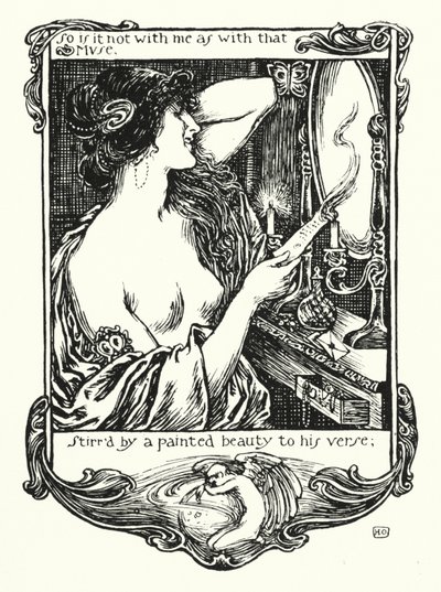 Sonety Szekspira, Sonnet XXI (lito) autorstwa Henry Ospovat